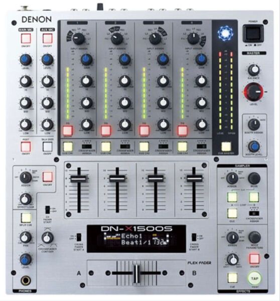 高音質 美品 DENON DN-X1500S DJミキサー プロフェッショナル デノン