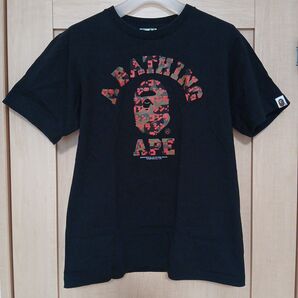 A BATHING APE × シン・ゴジラ☆コラボ ☆4店舗限定激レアTシャツ☆カモフラージュ☆ブラック☆黒☆半袖☆ヴィンテージ