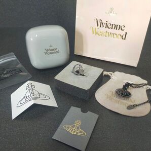 《未使用》Vivienne Westwood オーブ 指輪&ネックレスSET