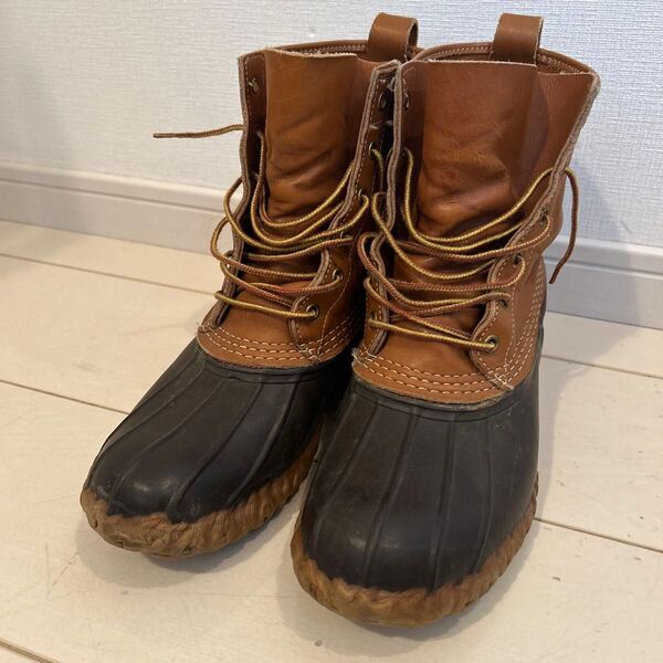 LLBean ビーンブーツ ブラウン 梅雨 長靴