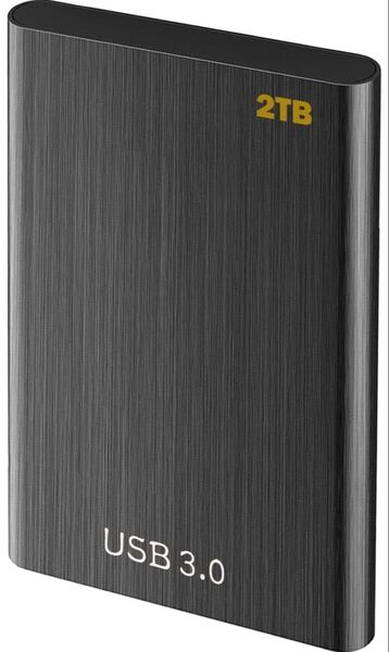 ポータブルハードディスク USB3.0接続 ポータブルHDD 2TB