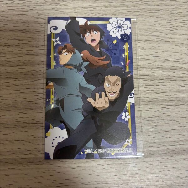 忍たま乱太郎 忍たま アニメイト パッケージ発売日フェア 特典 ミニカード 土井半助 山田利吉 山田伝蔵