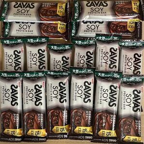 ザバス ソイプロテインバー ビターチョコ味 16本