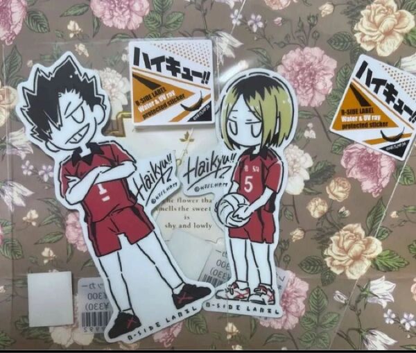 B-SIDE LABEL ステッカー ハイキュー ビーサイドレーベル 研磨 黒尾