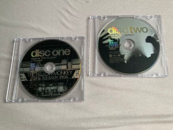TOUR’96“FOR SEASON” 日本武道館 DVDのみ true mind naked the yellow monkey