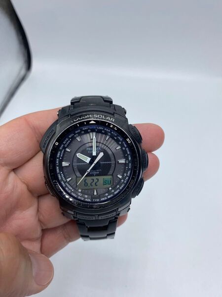 CASIO プロトレック PRW-5100YT 電波ソーラー サファイアガラス