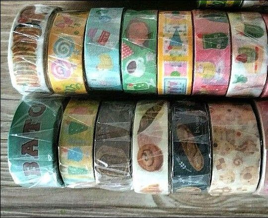 13個 フード系 コバトパン工場 マスキングテープ ② 。
