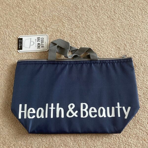 【新品未使用 】保冷・保温効果 ミニクーラーバッグ ネイビー Health & Beauty