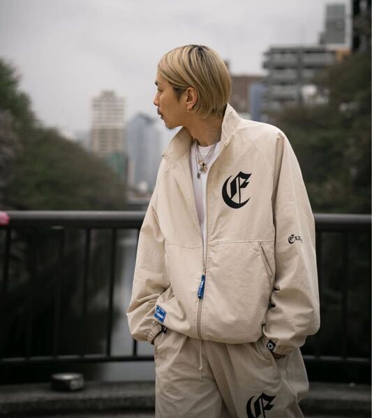 EXAMPLE ジャケット XXL トラックジャケット OE LOGO WATER REPELLENT TRACK JACKET