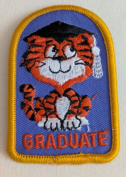 卒業 BSA タイガー カブ パッチ アクティビティ ワッペン ボーイスカウト 90s ビンテージ アメリカ トラ リメイク