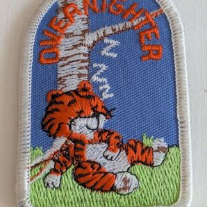 OVER NIGHTER BSA タイガー カブ アクティビティ ワッペン 90s ビンテージ アメリカ トラ ボーイスカウト