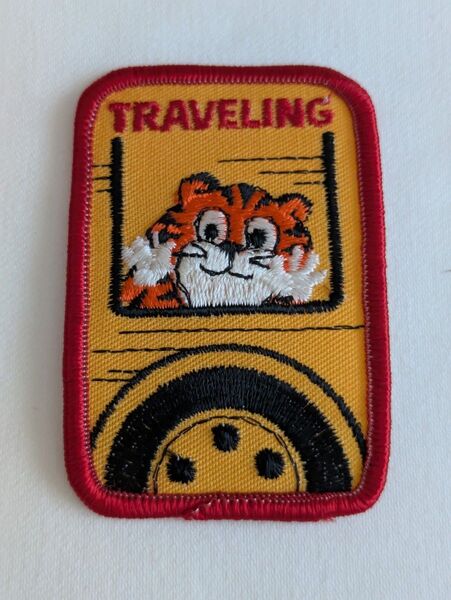 TRAVELING BSA タイガー カブ パッチ アクティビティ ワッペン パッチ ボーイスカウト アメリカ