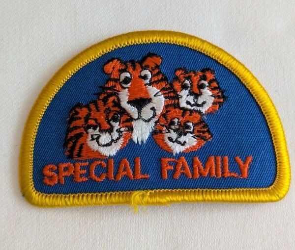 SPECIAL FAMILY タイガー カブ ボーイスカウト パッチ 90s ビンテージ ワッペン アメリカ トラ カスタム