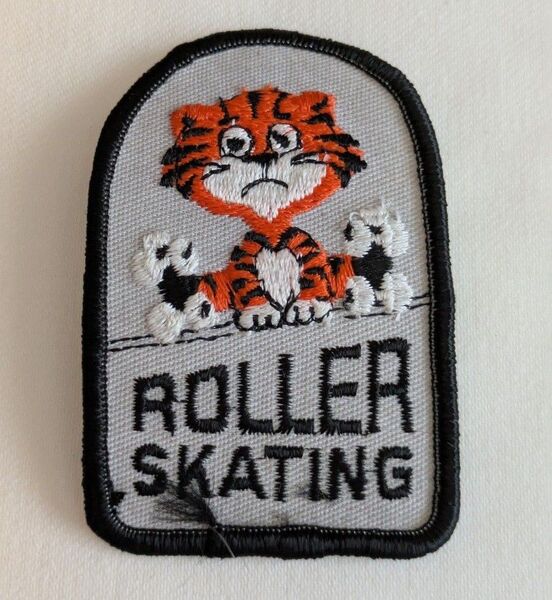 ローラースケート BSA タイガー カブ パッチ アクティビティ ワッペン 90s ビンテージ アメリカ トラ カスタム