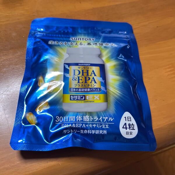 DHA&EPA +ビタミン セサミンEX 120粒 体感トライアル