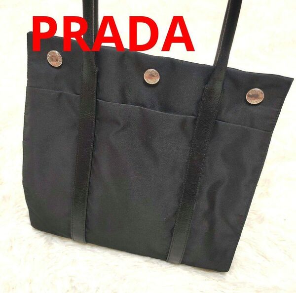 PRADA ハンドバッグ ブラック トートバッグ