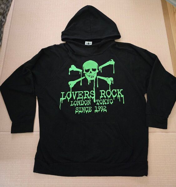 ■レア■ SUPER LOVERS パーカー スカル Y2K 平成ギャル 原宿系 00s フェアリーグランジ バンギャ