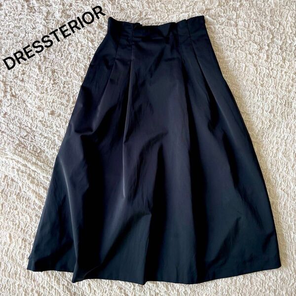 ☆お値下げ☆DRESSTERIOR☆ハイウェスト フレアスカート ブラック