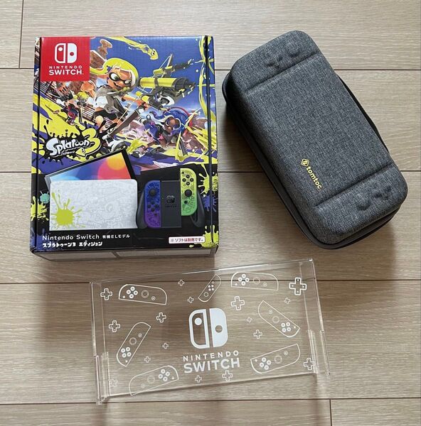 【美品】Nintendo Switch(有機ELモデル)スプラトゥーン3エディション セット