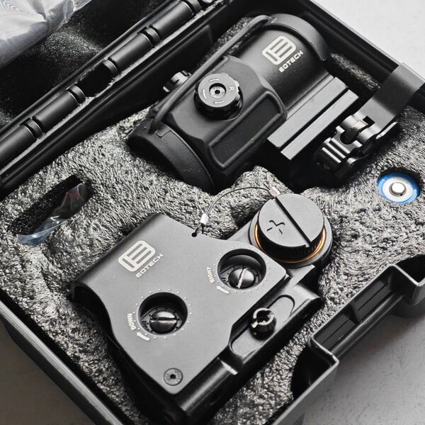 EoTech EXPS3 ホロサイト & G43 マグニファイア セット(刻印あり・レプリカ・BK)