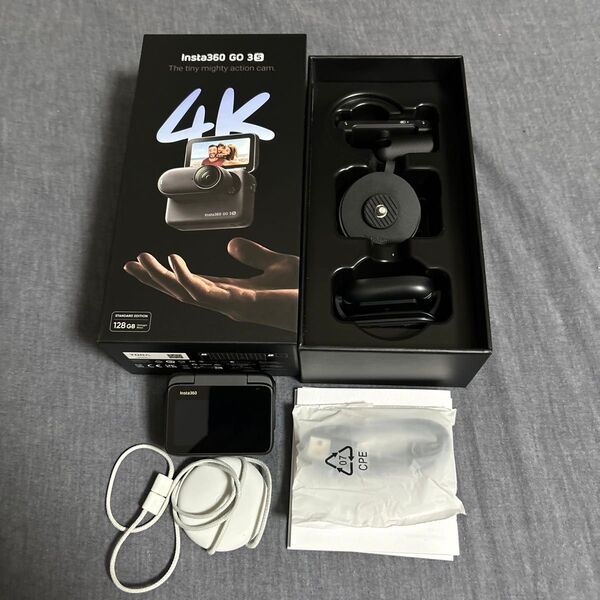 【美品】insta 360 go 3s ブラック 64GB