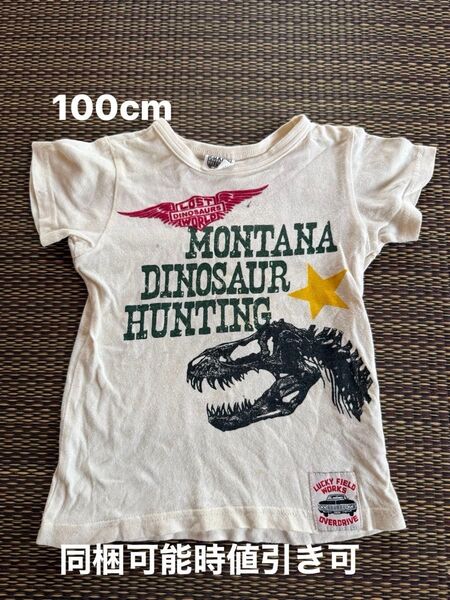 ⑩④ 半袖Tシャツ Tシャツ キッズ 子供服 F.O.KIDS 恐竜 100 100cm ティシャツ こども 男の子