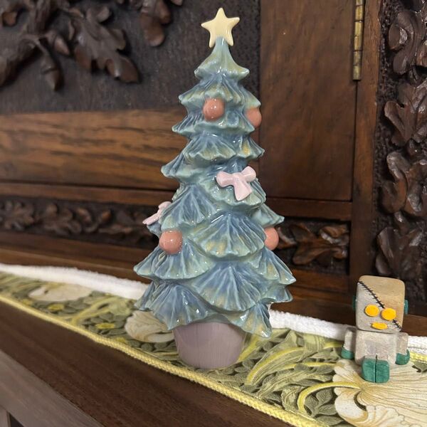 リヤドロ クリスマスツリー 陶器 LLADRO 置物 雑貨