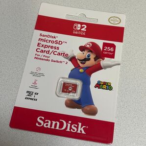 SanDisk microSD Express Card サンディスク スーパーマリオ Switch2