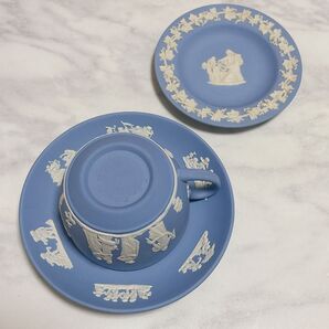 WEDGWOOD ジャスパー ウェッジウッド カップソーサーと小皿