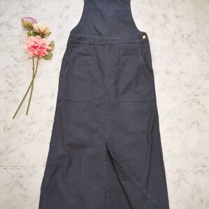 IENA イエナ 金ボタン スリット ジャンパースカート