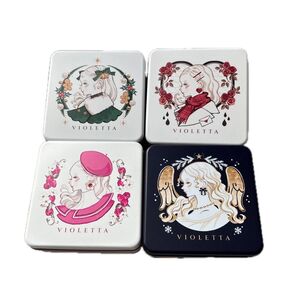 VIOLETTA ヴィオレッタ 空缶 4個セット 小物入れ インテリア 収納 クッキー缶