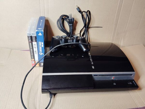 PlayStation3(cechl00)本体とソフト3枚