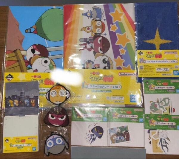 一番くじ ケロロ軍曹 H賞 I 賞 J賞 K賞 11点セット