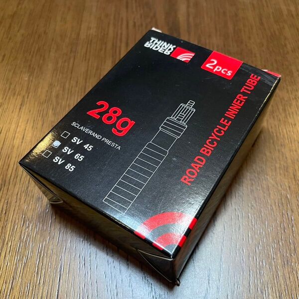 2本セット THINK RIDER TPUチューブ 700x18〜32C用 65mmバルブ 軽量28g cyclami exar