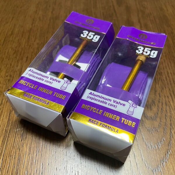 2本セット OFFBONDAGE TPUチューブ 700×18-32C アルミバルブ バルブ長80mm 軽量35g cyclami