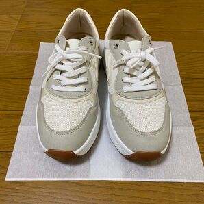 PANSY スニーカー fee des fleurs ホワイト×ベージュ