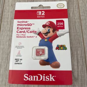 Sandisk microSD Express Card/Carte For Nintendo Switch2 256GB