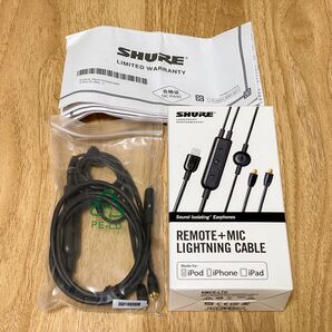 【未使用品】SHURE リケーブル