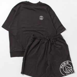 新品 PARISロゴ パリサンジェルマン半袖セットアップXL