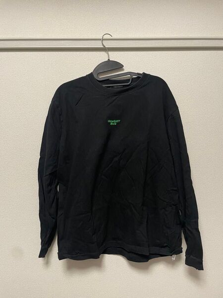 ドロヘドロ 空腹虫 ロングスリーブTシャツ ロンT ブラック Lサイズ