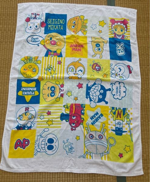 アンパンマン タオルケット 約85cm × 約115cm