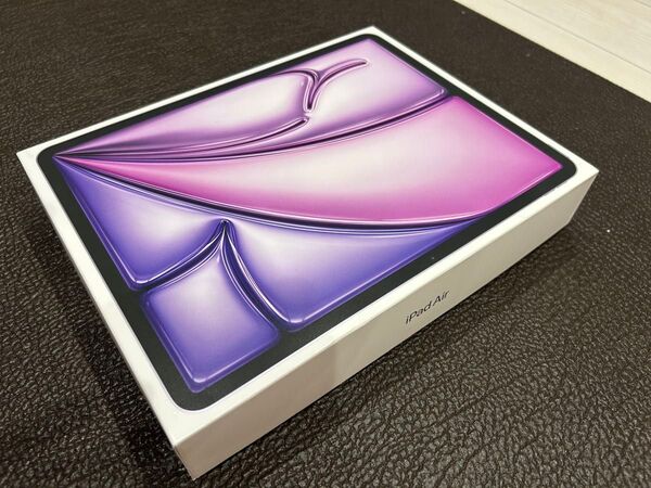 【極美品】iPad Air 13インチ 256GB パープル 充電30回 付属品完備
