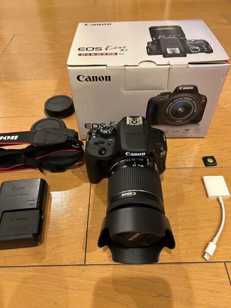 【美品】Canon EOS Kiss X7 レンズキット ブラック