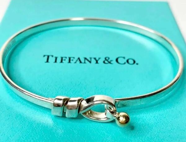 TIFFANY ティファニー ブレスレット バングル 925 pt750