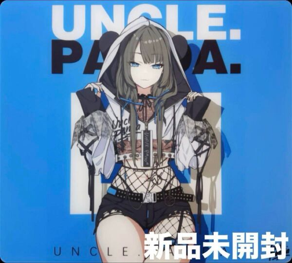 【新品未開封】Uncle Panda BLUE ガラスマウスパッド