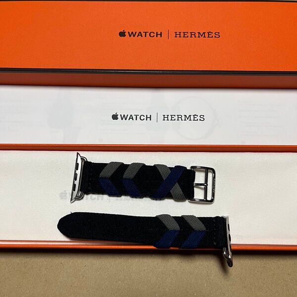 Apple Watch 45mm他対応 HERMES ブリドン シンプルトゥール 中古美品 MTHQ3FE/A 生産終了品