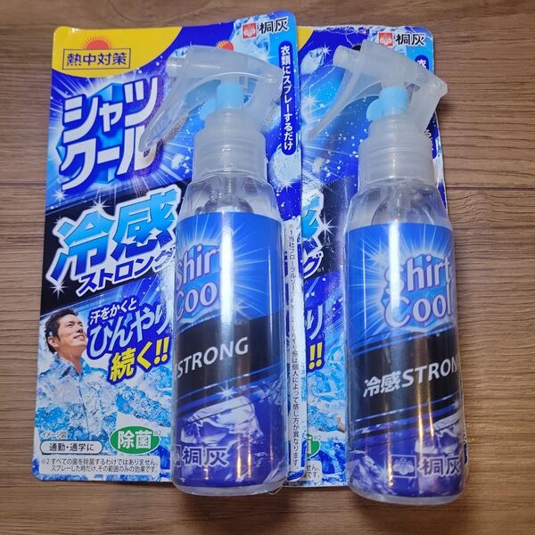 新品未使用 シャツクール 冷感ストロング 100ml 2本セット 夏 汗 シャツ 子供 涼し 熱中症 暑さ 冷却