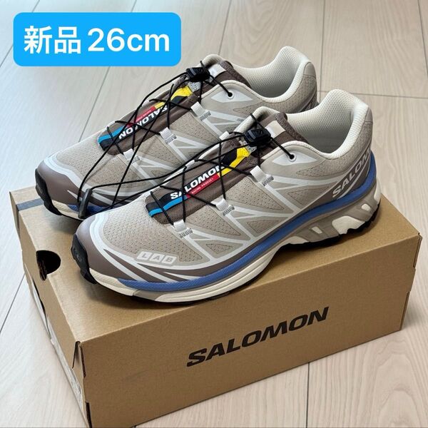 新品 Salomon XT-6 26cm スニーカー
