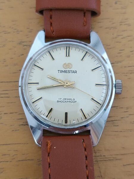 TimeStar ヴィンテージ腕時計 手巻き アンティーク 17石