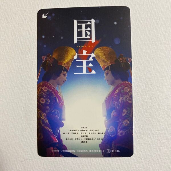 映画 国宝 ムビチケカード